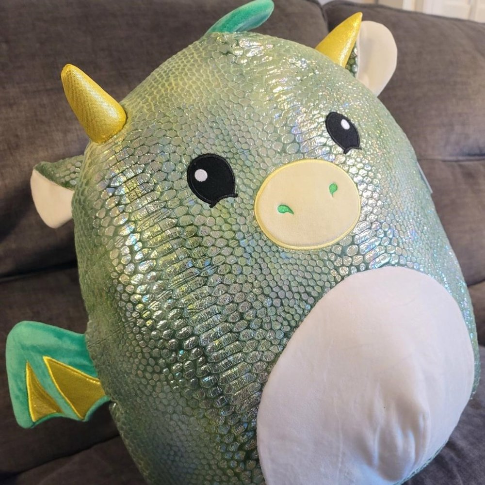 Squishmallow-Green Dragon-Marty-18 inch-(WALGREENS EXCLUSIVE)